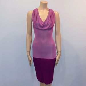 Arden B knee length sexy razor back bodycon dress size XS